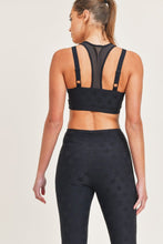 Load image into Gallery viewer, Seeing Stars Jacquard TACTEL Sports Bra