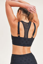 Load image into Gallery viewer, Seeing Stars Jacquard TACTEL Sports Bra
