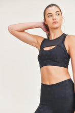 Load image into Gallery viewer, Seeing Stars Jacquard TACTEL Sports Bra