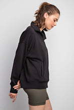 Load image into Gallery viewer, Effortless Essential Scuba Pullover - Black
