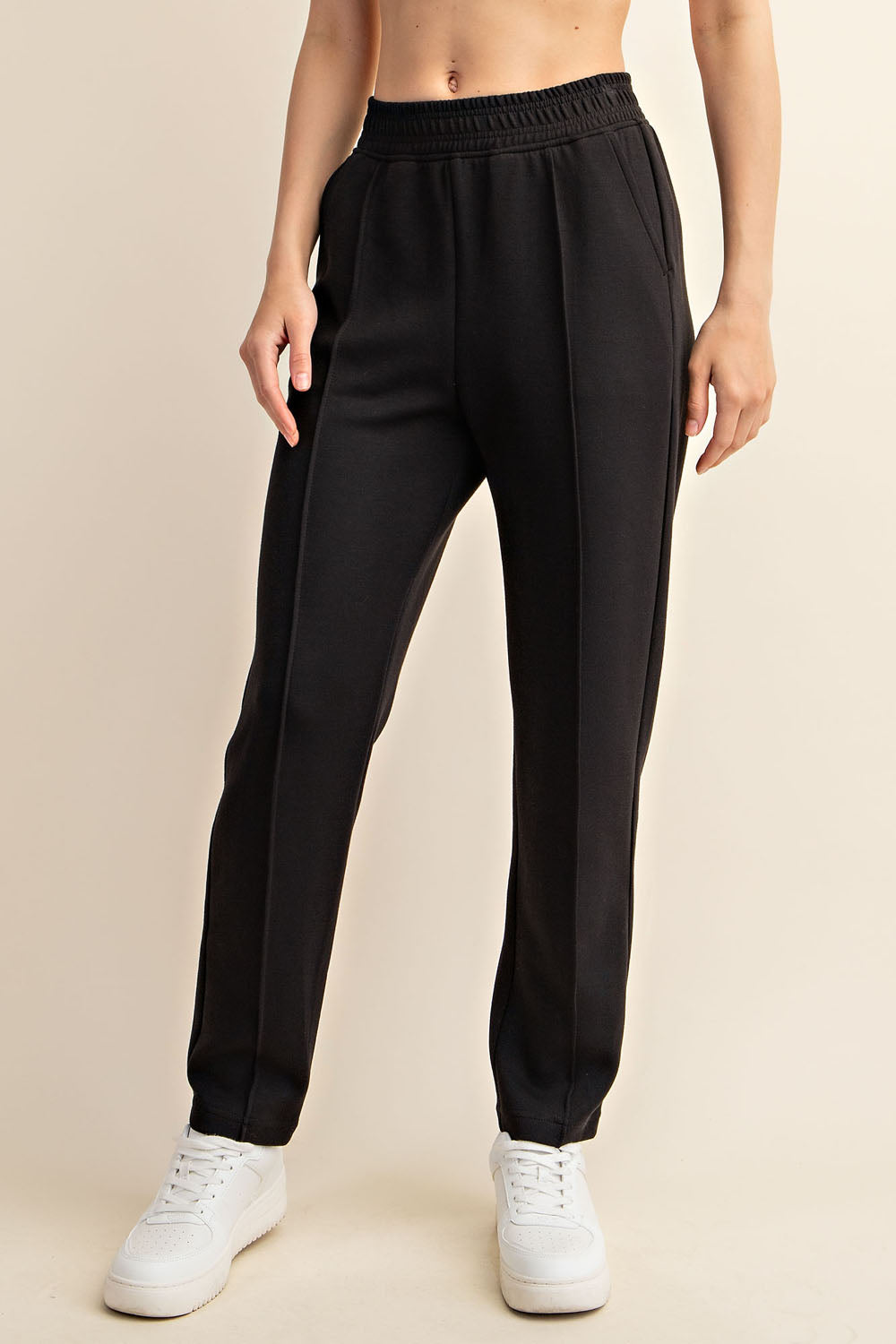 Effortless Essential Scuba Pipping Pants - Black