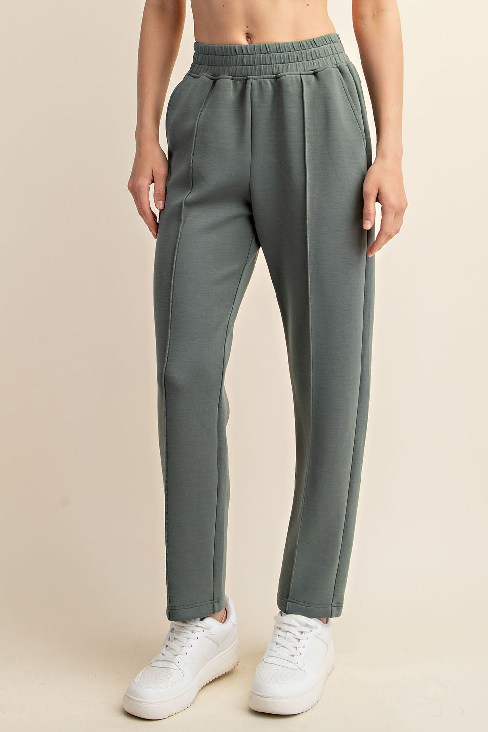 Effortless Essential Scuba Pipping Pants - Sage