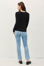 Load image into Gallery viewer, Best Of Basic Classic Long Sleeve Sweater - Black
