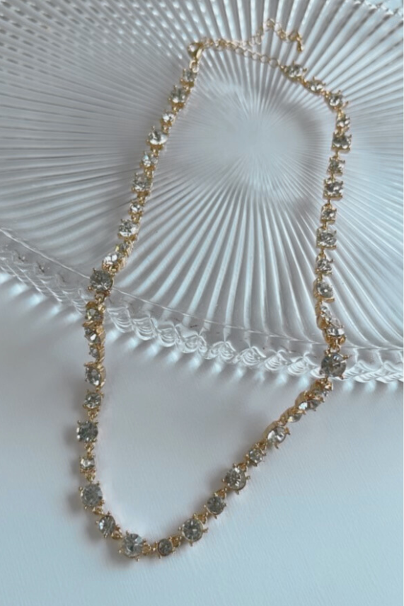 Crystal Rhinestone Necklace