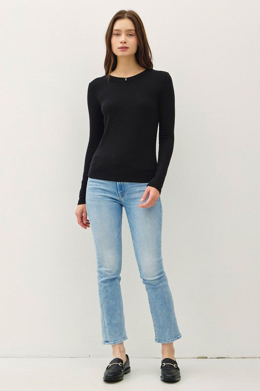 Best Of Basic Long Sleeve Tee - Black