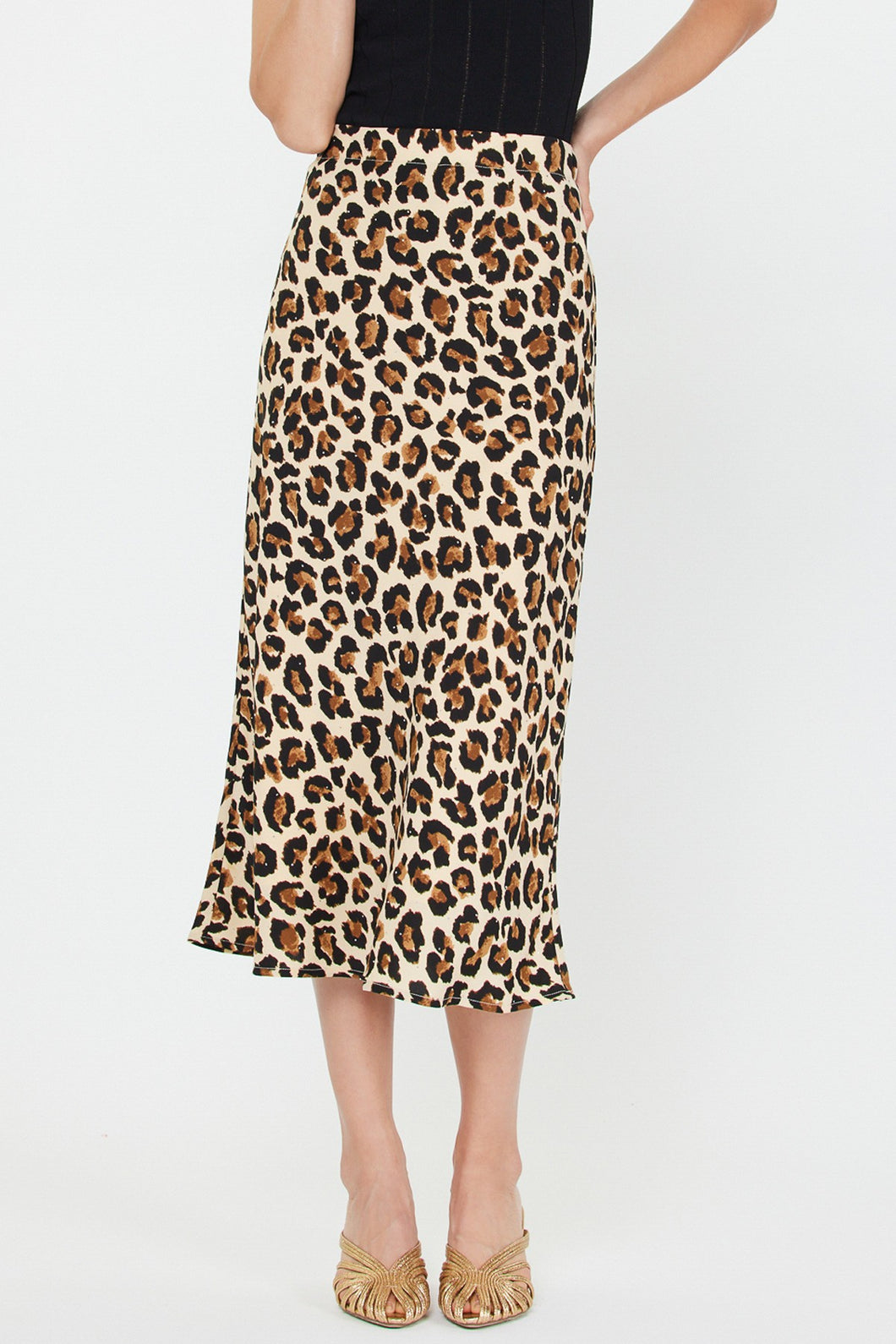 Life Of The Party Leopard Skirt