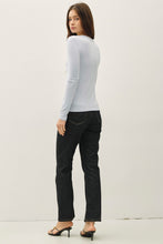 Load image into Gallery viewer, Best Of Basic Long Sleeve Tee - Baby Blue
