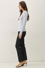 Load image into Gallery viewer, Best Of Basic Long Sleeve Tee - Baby Blue
