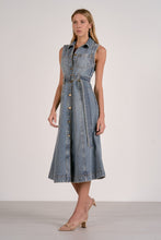 Load image into Gallery viewer, Tuscany Denim Midi Dress
