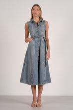Load image into Gallery viewer, Tuscany Denim Midi Dress
