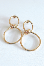 Load image into Gallery viewer, Larissa Knotted Hoop Earrings
