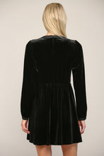 Load image into Gallery viewer, I&#39;m The Gift Velvet Dress
