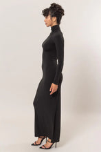 Load image into Gallery viewer, Hepburn Turtleneck Maxi Dress
