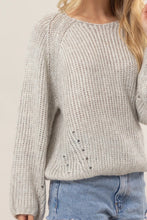 Load image into Gallery viewer, Melange Shimmer Sweater
