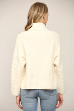 Load image into Gallery viewer, The It Rhinestone Turtleneck Sweater
