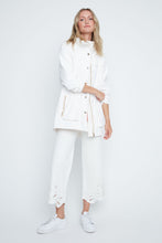 Load image into Gallery viewer, Woman wearing a white outfit on a plain background
