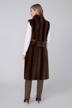 Load image into Gallery viewer, Bianca Faux Fur Midi Vest
