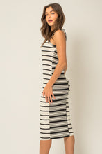 Load image into Gallery viewer, Reserved Stripped Midi Dress
