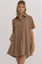 Load image into Gallery viewer, The Old Faithful Mini Dress - Mocha
