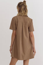 Load image into Gallery viewer, The Old Faithful Mini Dress - Mocha
