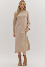 Load image into Gallery viewer, Ellen Sweater Dress - Sand
