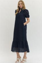 Load image into Gallery viewer, Elisa Eyelet Midi Dress
