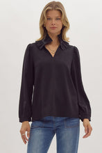 Load image into Gallery viewer, High Society Long Sleeve Blouse
