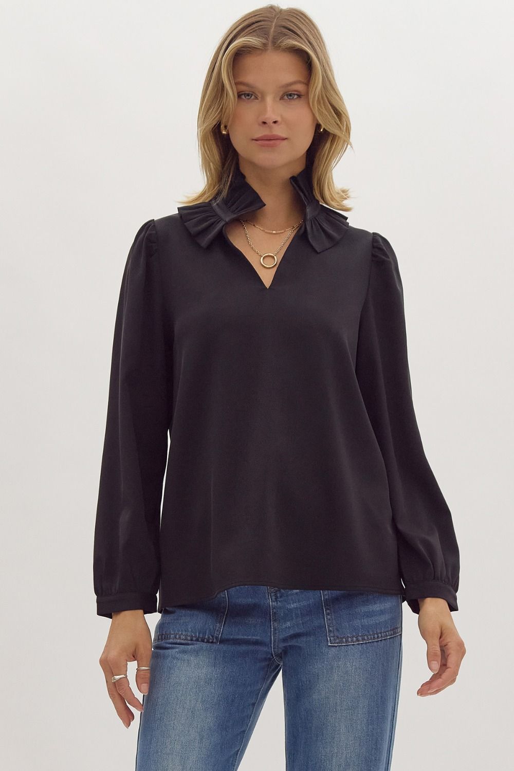 High Society Long Sleeve Blouse