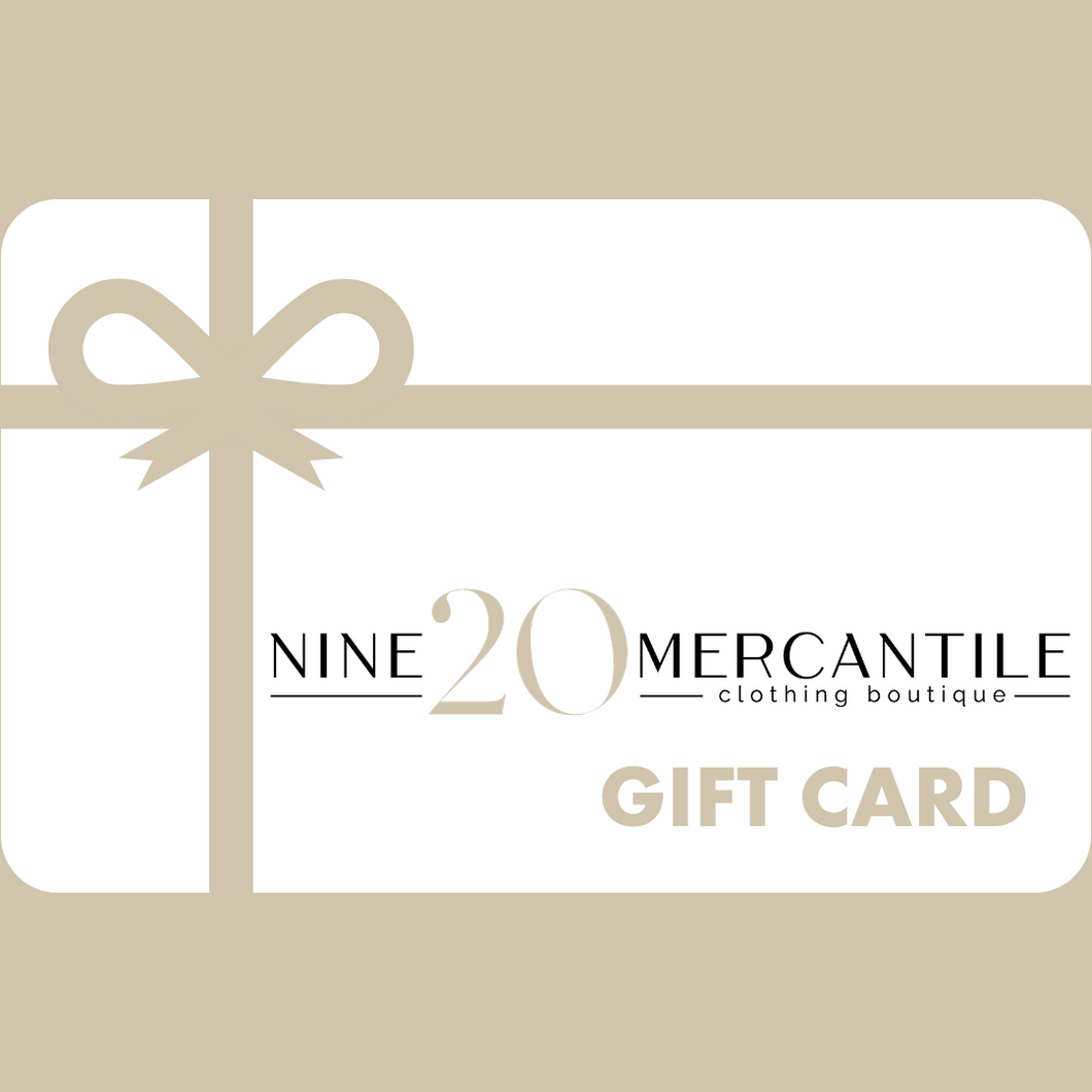 Nine 20 Mercantile E-Gift Card