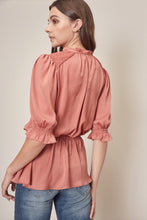 Load image into Gallery viewer, Adrienne Blouse - Light Clay
